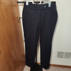Talbots navy blue curvy fit dress pants, excellent used condition, size 6